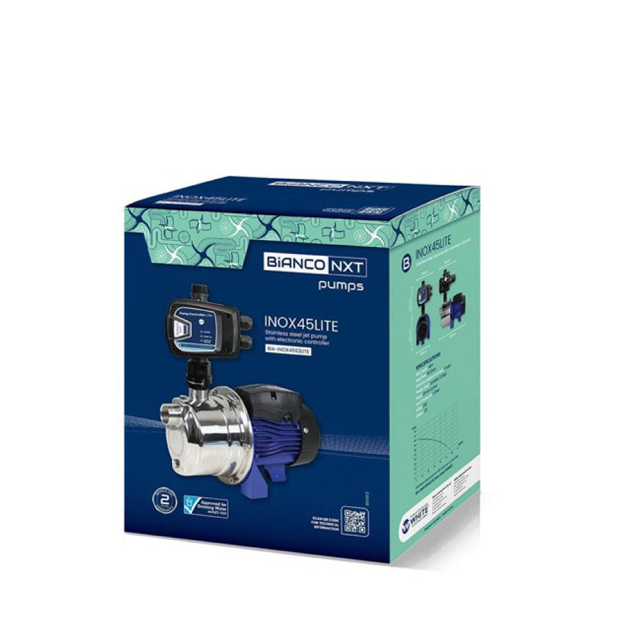 Bianco BIA-INOX45S2LITE Small House Pump