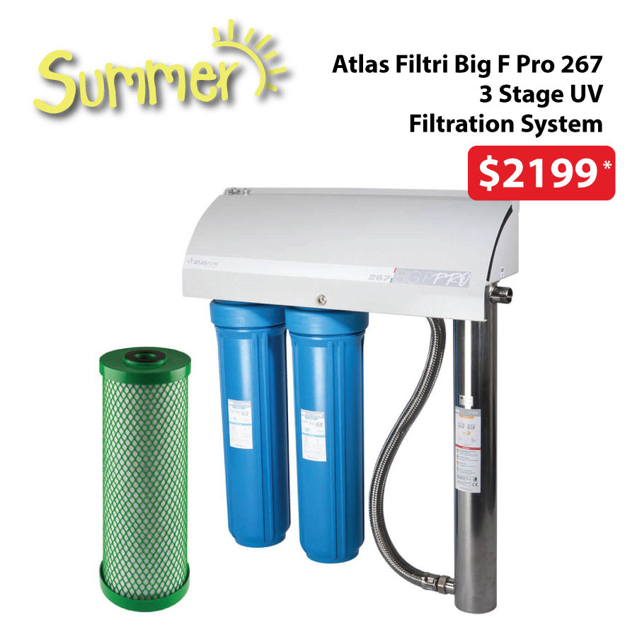 Atlas Filtri Big F Pro 267 UV System Inc. 20" Big Prefilters