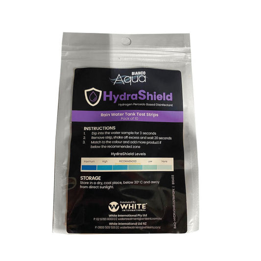 HydraShield Rainwater Tank Test Strips - 10 Pack
