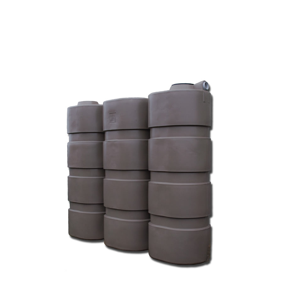 3,000 Litre Slimline Poly Water Tank