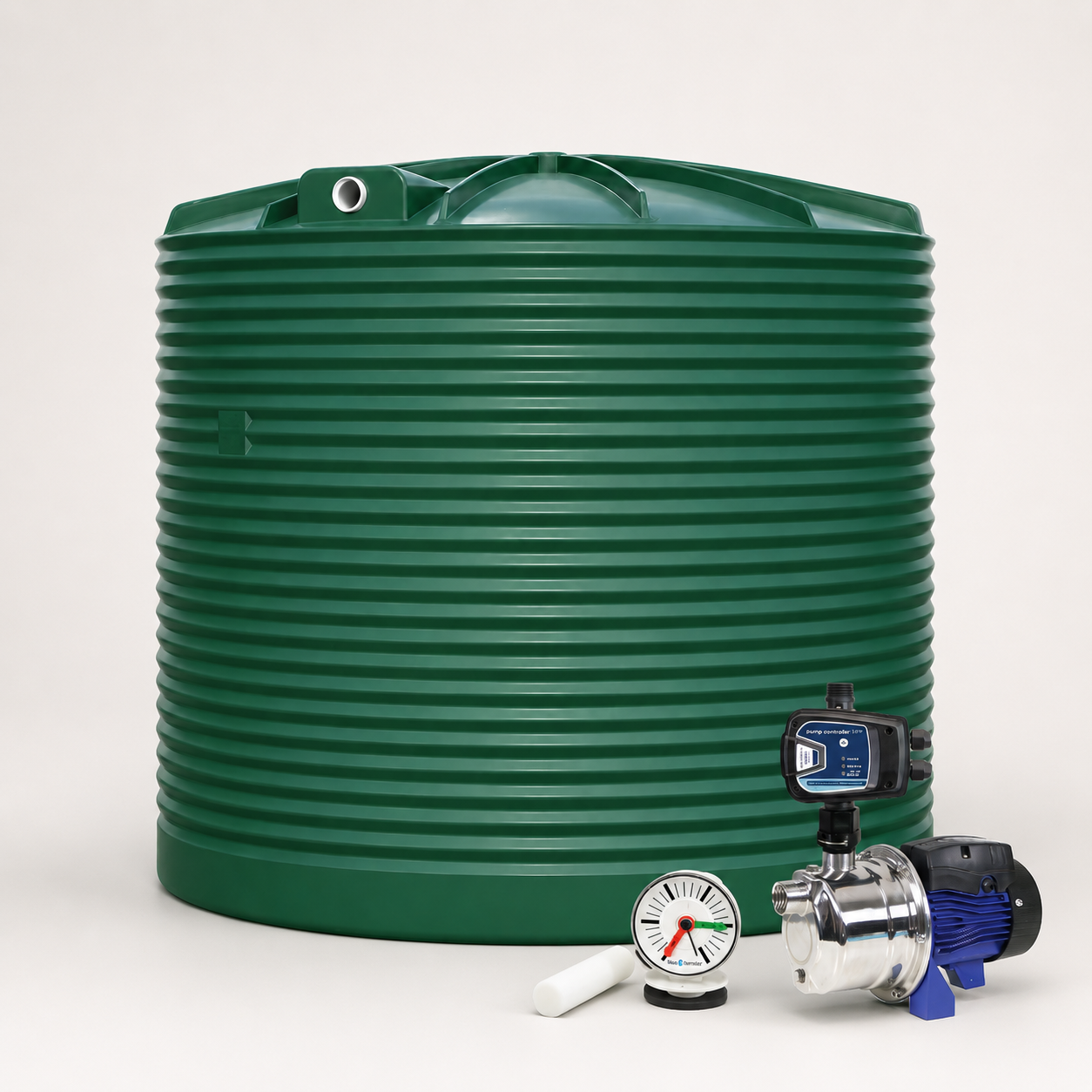 10,000 L Corrugated Poly Tank + BIA-INOX45LITE