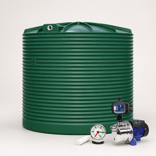 10,000 L Corrugated Poly Tank + BIA-INOX45LITE