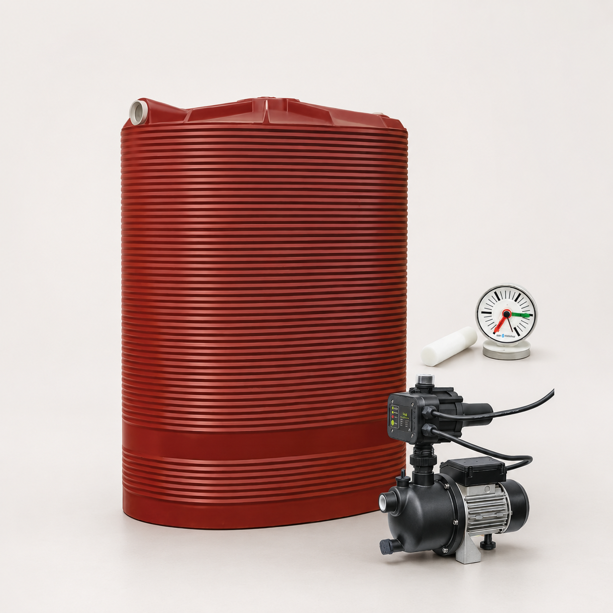 1,575 L Slim Line Poly Tank + UP-Tech Pump