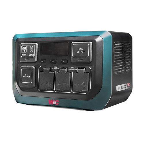 WC-BG1200 Welling & Crossley Portable Power Station 1,200W 1,152Wh