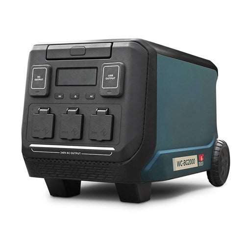 WC-BG2000 Welling & Crossley Portable Power Station 2,000W 1,843Wh