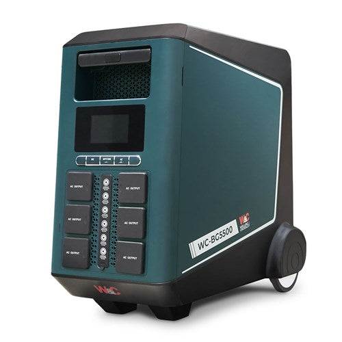 WC-BG5500 Welling & Crossley Portable Power Station 5,500W 5,376Wh