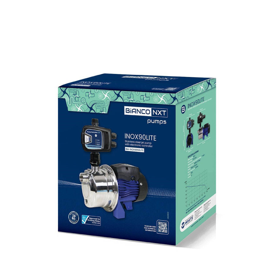 Bianco BIA-INOX90S2LITE Large House Pump