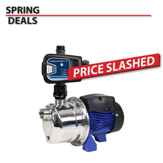 Bianco BIA-INOX45S2LITE Small House Pump