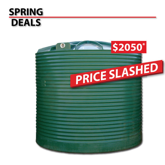 10,000 Litre Corrugated Poly Water Tank