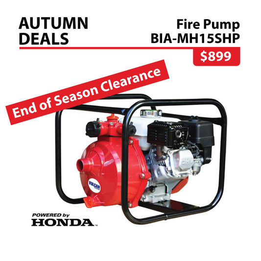 Bianco Vulcan GX160 Fire Pump