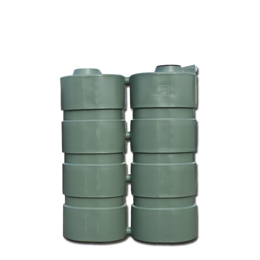 2,000 Litre Slimline Poly Water Tank