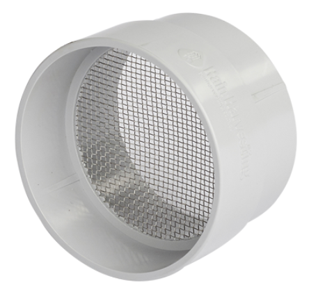 50mm Stainless Mesh Tank Overflow Fitting