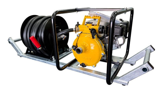 Fire Skid complete with Davey 5155H Fire Pump & 36m Hose Reel